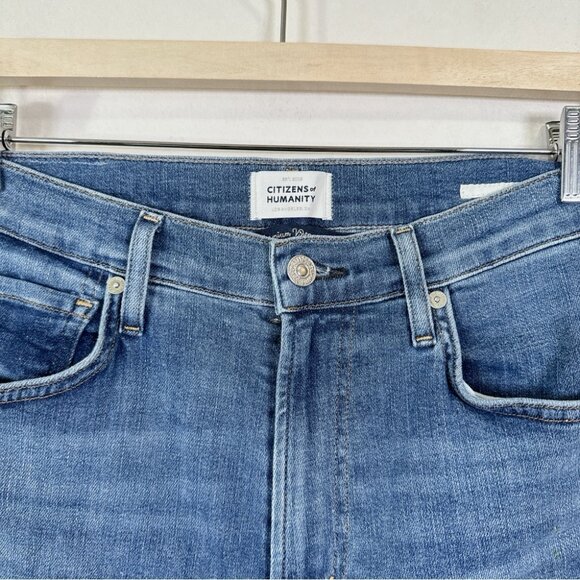 Citizens of Humanity Womens Size 27 Isola High-Rise Straight Slim Crop Jeans - Picture 8 of 16